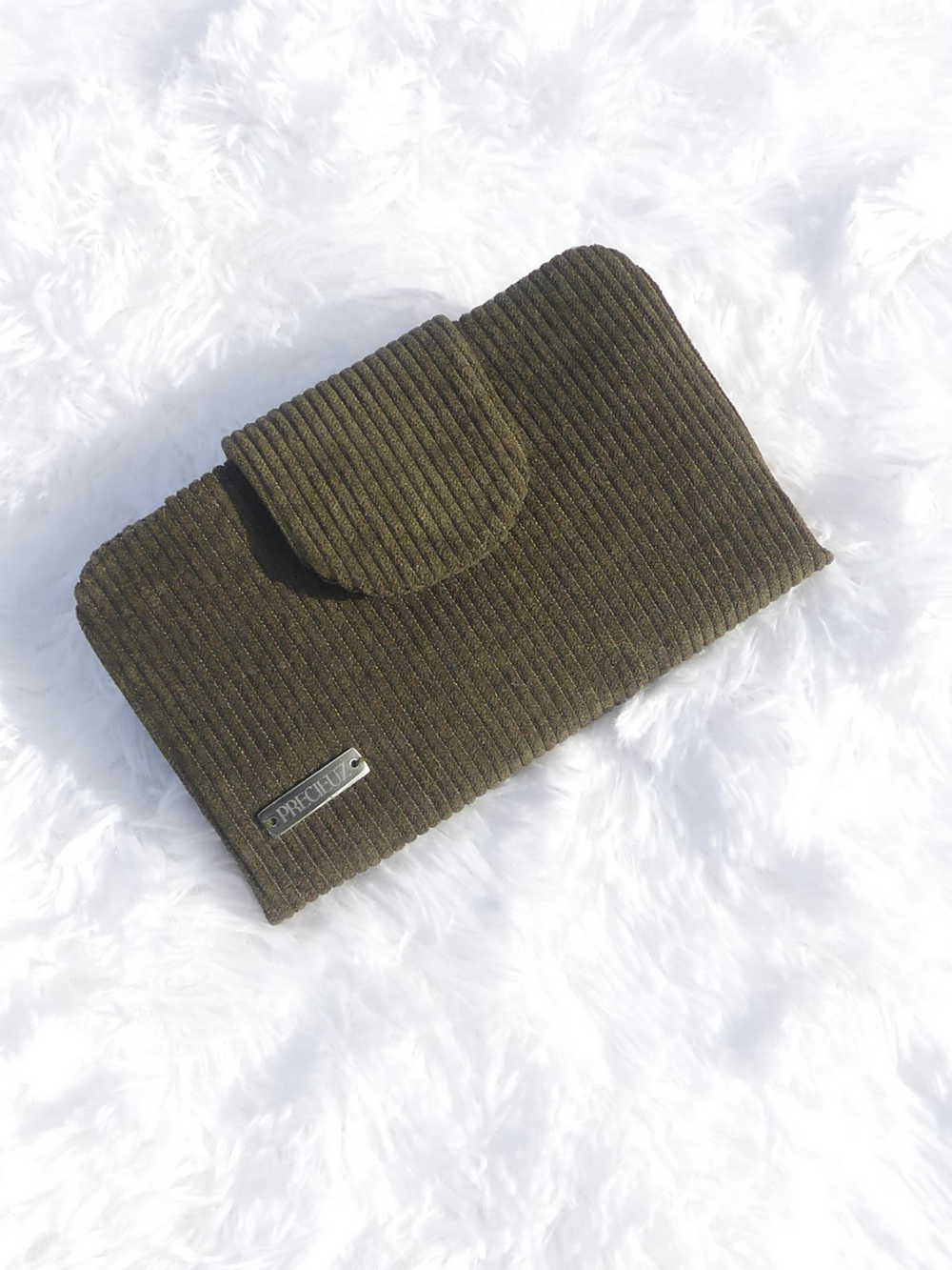 Portefeuille Garance Kaki
