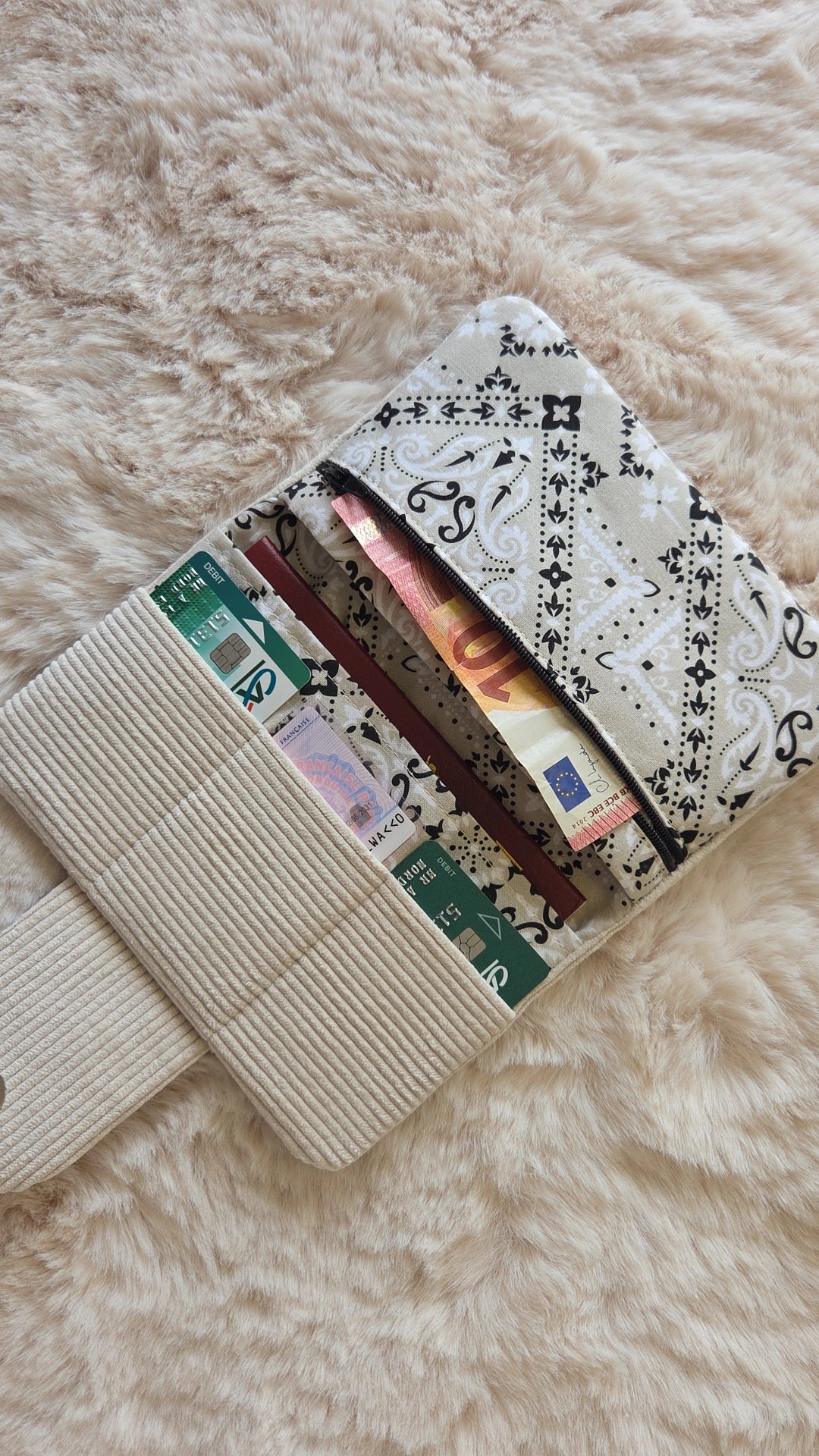 Portefeuille Amari bandana