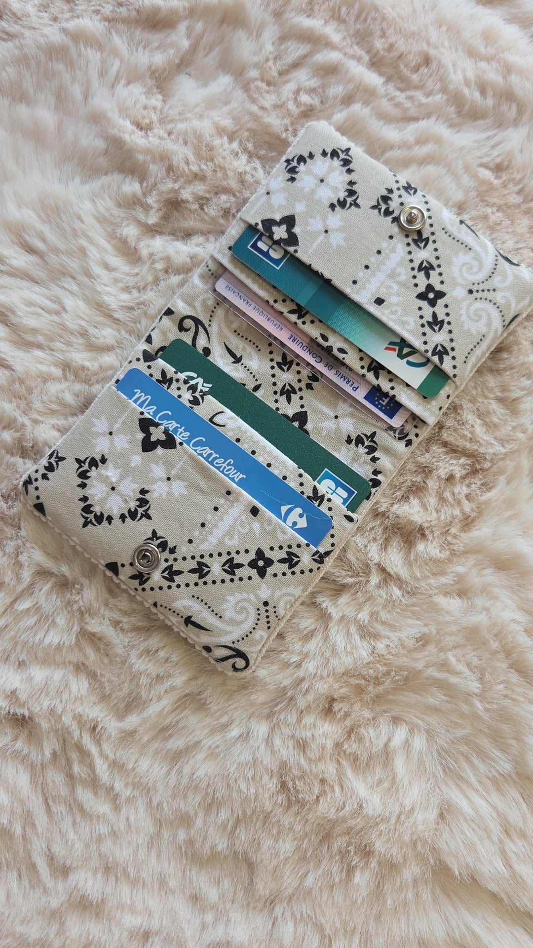 Porte carte bandana