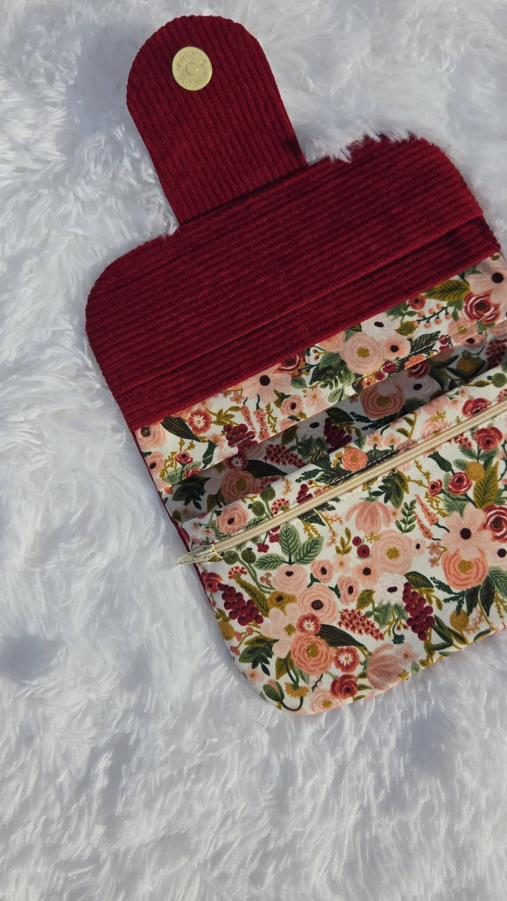 Portefeuille Garance Burgundy