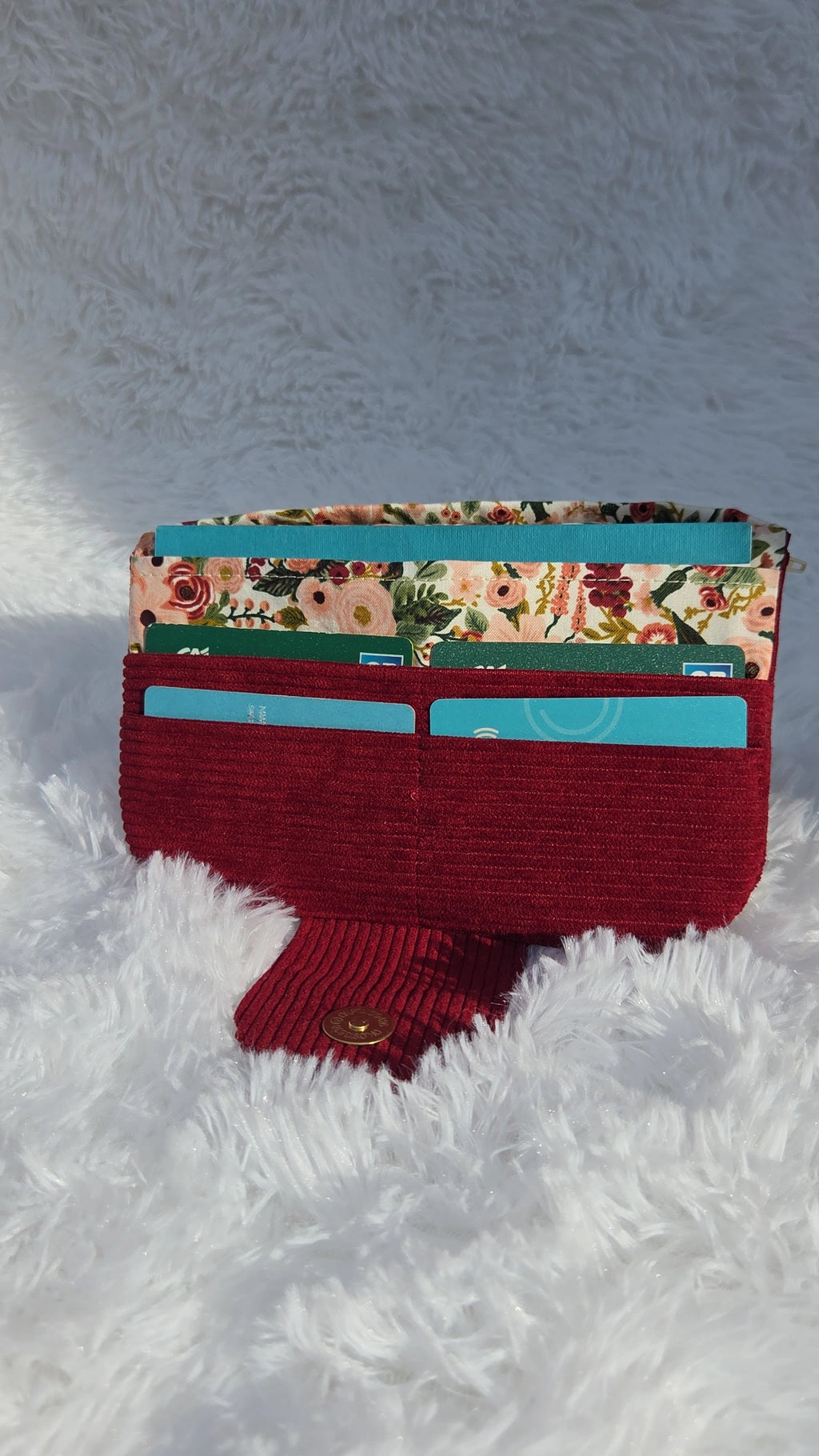Portefeuille Garance Burgundy
