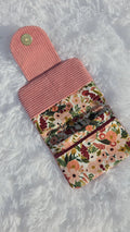 Portefeuille Garance vieux rose