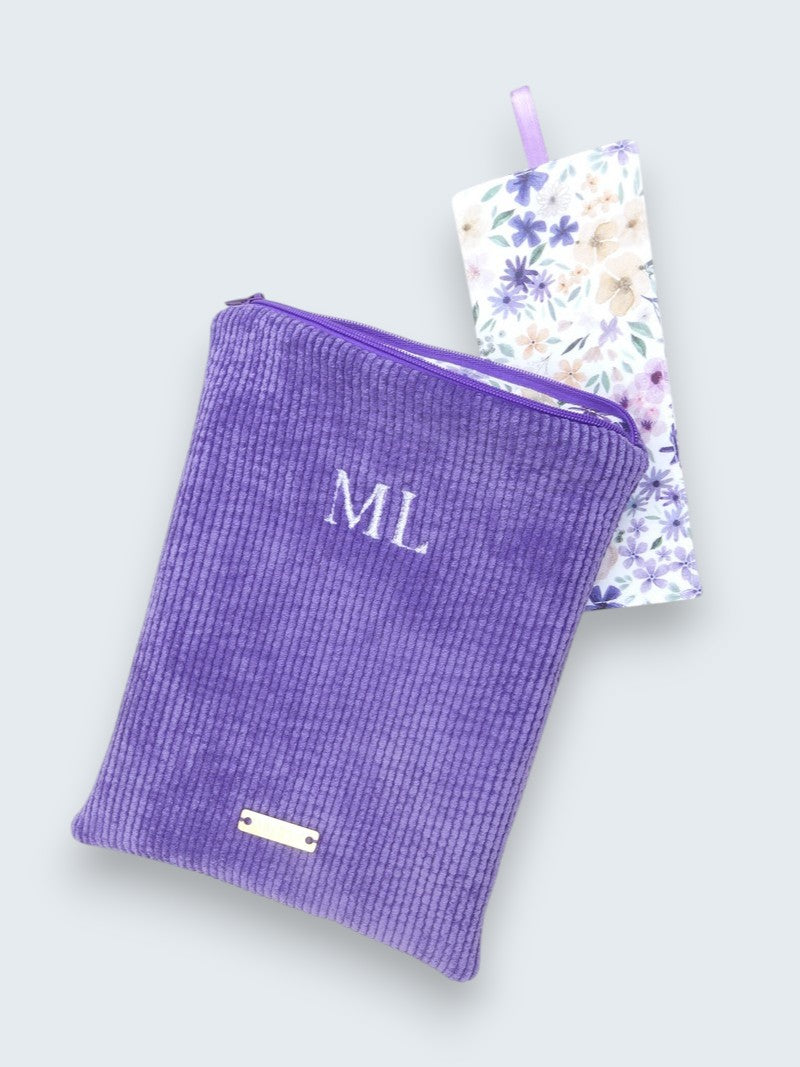 Pochette à livre broché personnalisée