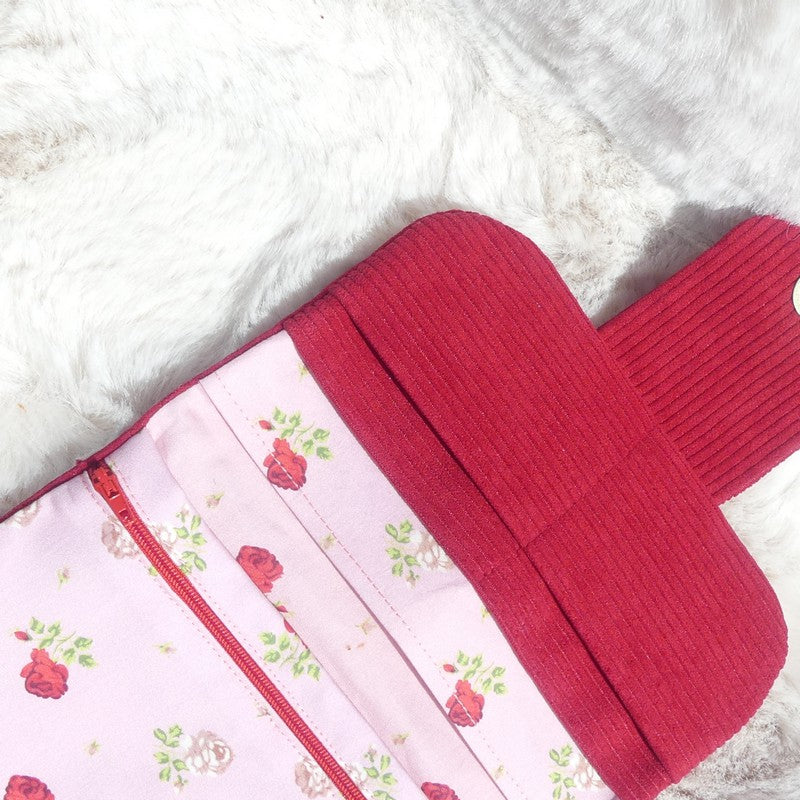 Portefeuille Soléo Rose rouge