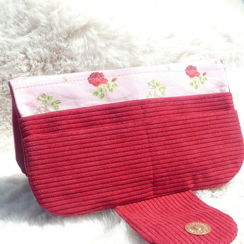 Portefeuille Soléo Rose rouge